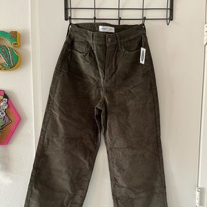 Brand new Wide Leg Corduroy Pants